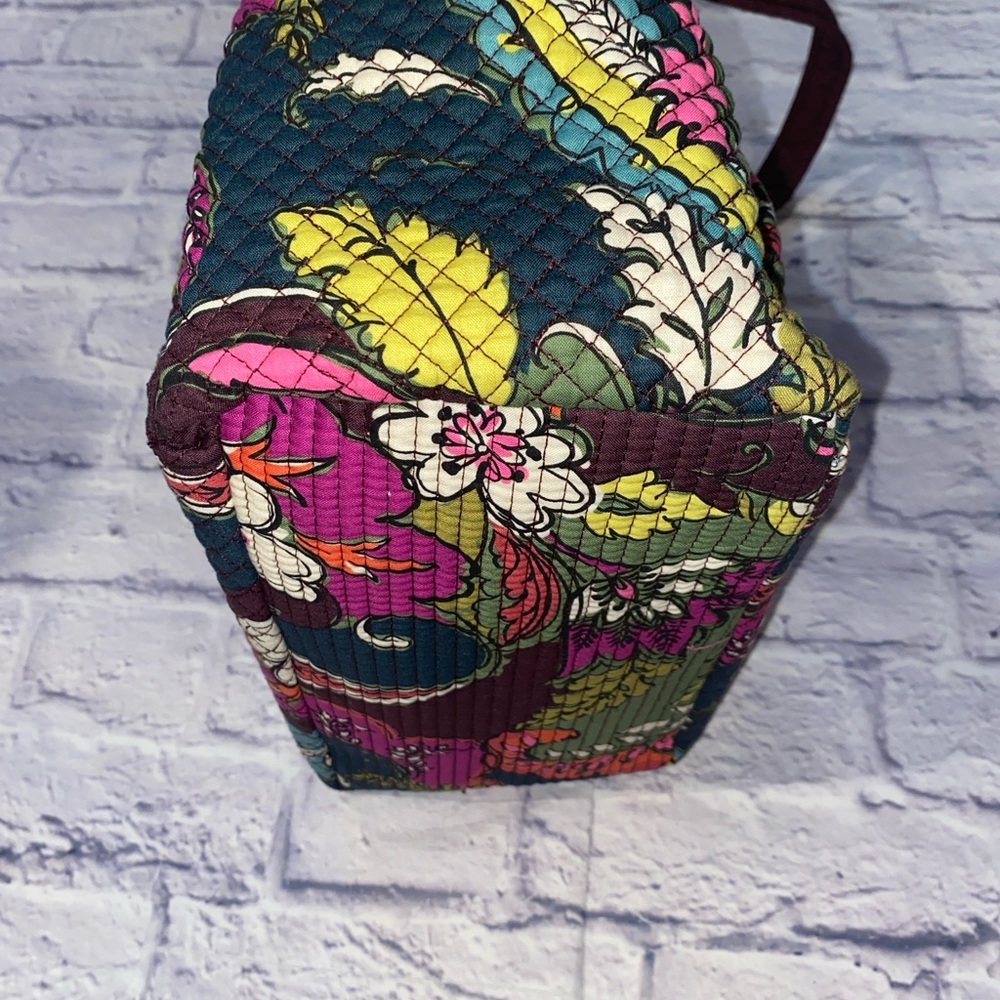 Vera Bradley Hadley East West Tote in Autumn Leaves Pattern - Picture 6 of 9